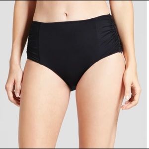 🔥 Mossimo Ruched High Waisted Bikini Bottom
